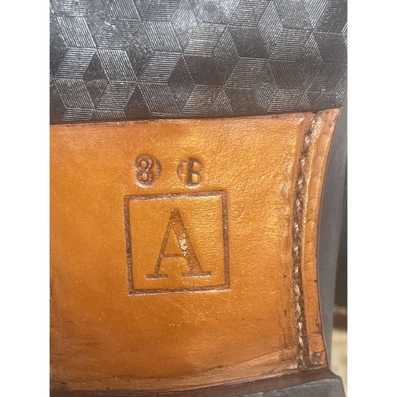 Adelante The Sofia Leather Penny Loafers Black Size 8B~Custom Made - Picture 11 of 11